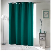 Dynamic24 Vorhang 135x240cm petrol blickdicht