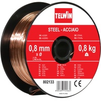 Telwin S.p.A. 802133 Stahlschweissdrahtspule Durchmesser 0,8 mm, 0,8 kg