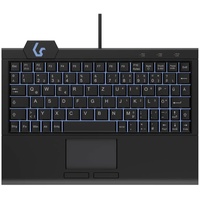 KeySonic KSK-3210ELU (DE) Tastatur USB QWERTZ Deutsch Schwarz