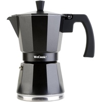 Fplus WECOOK! Luccia Espressomaschine Induktion, Espressokocher, Italienischen Kaffee, Moka-Kanne