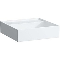 Laufen Kartell Handwaschbecken 8153314001121, LCC, 46x46cm, weiß LCC, ohne