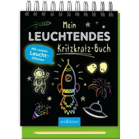 ArsEdition Mein leuchtendes Kritzkratz-Buch