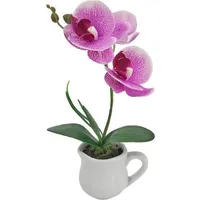 NTK-Collection NTK-Collection, Kunstblume pink Orchidee im Topf Leilani