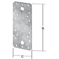 Vormann GmbH & Co.KG VORMANN Flachverbinder schwere Ausführung 136x55x2,5