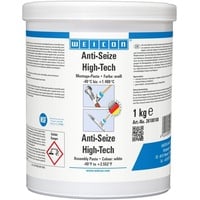 WEICON Anti-Seize High-Tech Montagepaste, metallfreie Schmier- und Trennmittelpaste, 1