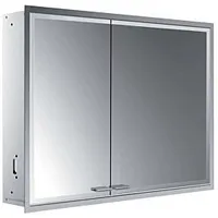 EMCO asis prestige 2 Lichtspiegelschrank, Unterputzmodell, 915mm, - aluminium