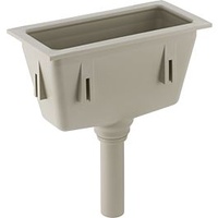 Geberit Trichter viereckig 352389081 Ø 50 mm, rechteckig, mit
