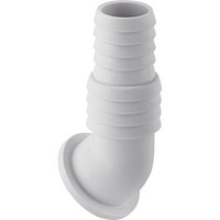 Geberit Winkelschlauchtülle für AP-Siphon für Geräte, Kunststoff, weiß