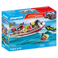Playmobil Feuerwehrboot mit Aqua Scooter