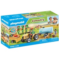 Playmobil Country Traktor mit Anhänger und Wassertank