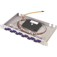 Telegärtner 19" 1HE LWL Spleissbox H02030D9008 Basis eco 6xSC-DUPL+12xSC