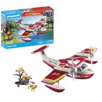 Playmobil Action Feuerwehrflugzeug mit Löschfunktion 71463