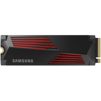 Samsung 990 PRO Heatsink 4TB, PS5, Gaming Festplatte, Schwarz