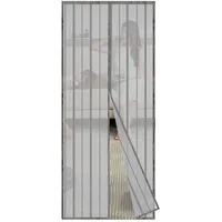 Sekey Magnet Fliegengitter Balkontür ohne Bohren, Türvorhang Fliegenschutz Schiebetür,