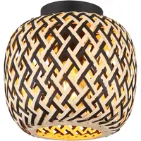 GLOBO Colly 1x E27 schwarz matt