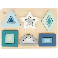 Bieco Steckpuzzle Blau