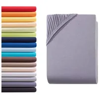 Hometex Premium Textiles Kinder Jersey Spannbettlaken Spannbetttuch 60 x
