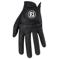 FootJoy Weathersof Golfhandschuh, Damen, Schwarz, L