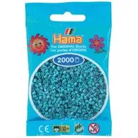 Hama Mini-Perlen Perlen 2000 Stück türkis