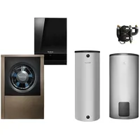 Buderus WLW196i-11 AR E Logaplus Wärmepumpen-Paket mit Warmwasserspeicher SH400