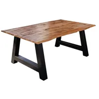 Ab:stil.art.moebel DORA 160 x 77 x 85 cm naturfarben/schwarz