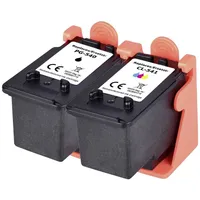 Renkforce Druckerpatrone ersetzt Canon PG-540, CL-541 Kompatibel Kombi-Pack Schwarz,