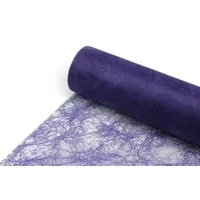 Deko AS GmbH Sizoflor Tischband violett 20 cm Rolle