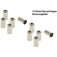 Non-branded 10 Stück Fahrrad Außenhüllen End Kappen Hülsen Ferrule