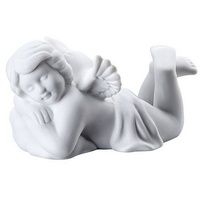 Rosenthal Engel träumend klein Weiss matt 6,5 cm -