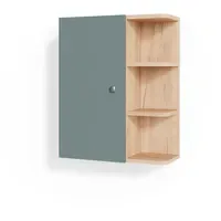 Vicco Badschrank Fynn Grün, Ablagen Regal