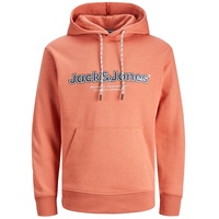 JACK & JONES Herren Hoodie Kapuzenpullover JORLAKEWOOD- Relaxed Fit