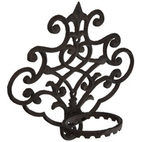 Esschert Design Blumentopfhalter, Wandhalterung, rund, ca. 30 cm x