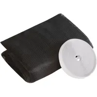 WINDHAGER Insektenschutz Plus Fliegengitter 100 x 130 cm Grau