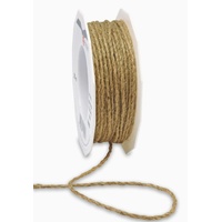 Präsent Kordel Jute matt natur 2,0 mm x 25,0