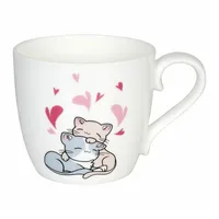 Könitz Lovely Cats Kaffeetasse 0,425 l Bunt