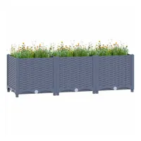VidaXL Hochbeet 120x40x38 cm Polypropylen