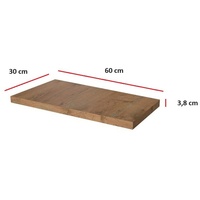Küchen-Preisbombe Arbeitsplatte 30 cm 38 mm Küchenzeile Küchenblock Eiche