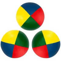 Diabolo Freizeitsport Jonglierbälle 3er Set (vierfarbig). Ø 58mm. 90g