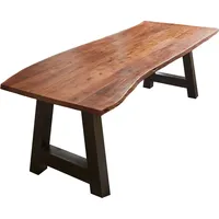 Ab:stil.art.moebel Athen 160 x 85 cm Akazie Nussbaum schwarz