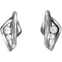 VIVANCE Ohrstecker VIVANCE Silber 925 Zirkonia weiß one-size