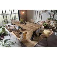 Möbilia Tisch 160x90 cm X-Form