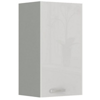 Küchen-Preisbombe Hängeschrank 45 cm Weiß Hochglanz x Grau 45