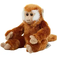 WWF Plüschtier - Affenbaby hellbraun (23cm) lebensecht Kuscheltier Stofftier