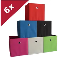 VCM 6er Set Faltbox Klappbox Boxas