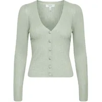 B.YOUNG Strickjacke BYPIMBA RIB CARDIGAN -20811020 Rippstrickjacke mit Puffärmel