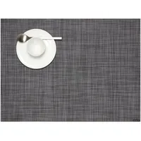 Chilewich Tischset Mini Basketweave Rectangle Cool Grey