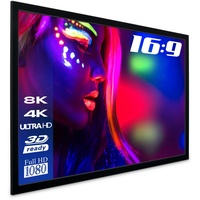 ESmart Professional MIRALE Akustik-Rahmen Leinwand 186 x 105 cm