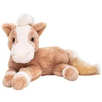 Uni-Toys - Pferd Hellbraun, liegend - superweich - 28