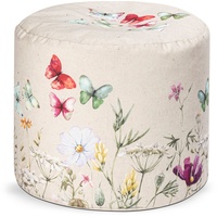Magma Heimtex Sitting Point Sitzsack DotCom Blumenwiese Bunt