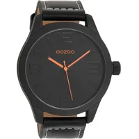 Oozoo - Herrenuhr - C1069 - Schwarz Orange -